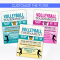 volleyball tournament flyers